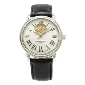 FREDERIQUE CONSTANT フレデリック コンスタント クラシック ハートビート シースルーバック シルバー文字盤 ATオートマ 腕時計 FC-303/310X3P4/5/6 【中古】