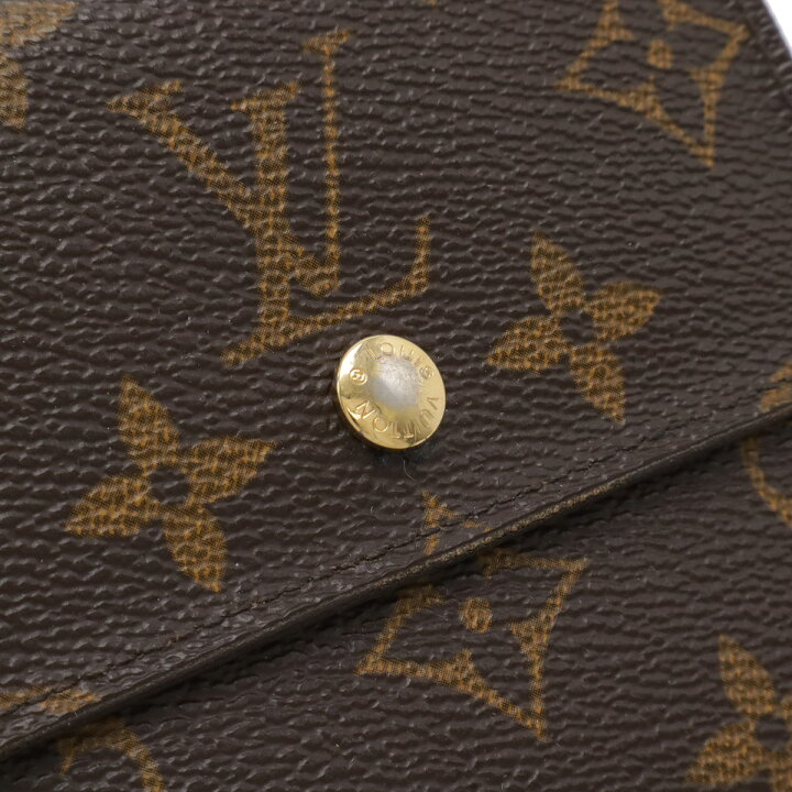 楽天市場】LOUIS VUITTON ルイ ヴィトン モノグラム ポルトフォイユ 
