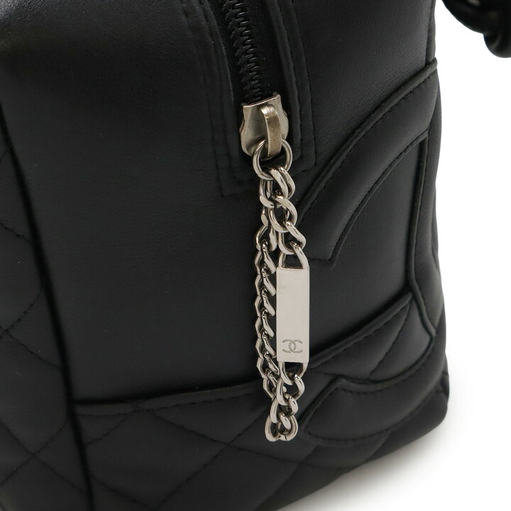 楽天市場】CHANEL シャネル カンボンライン ボーリングバッグ 