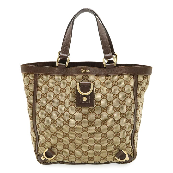 楽天市場】GUCCI グッチ GGキャンバス アビーライン トートバッグ 
