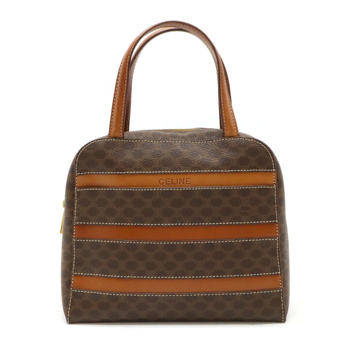 楽天市場】CELINE セリーヌ マカダム柄 ハンドバッグ ミニバッグ PVC  