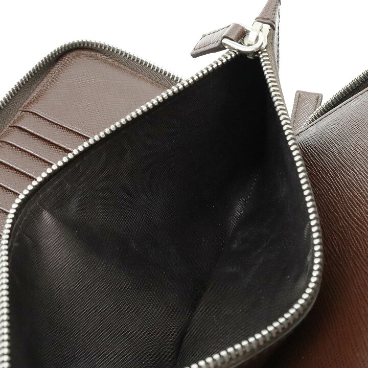 楽天市場】PRADA プラダ SAFFIANO1 ラウンドファスナー 長財布 レザー  