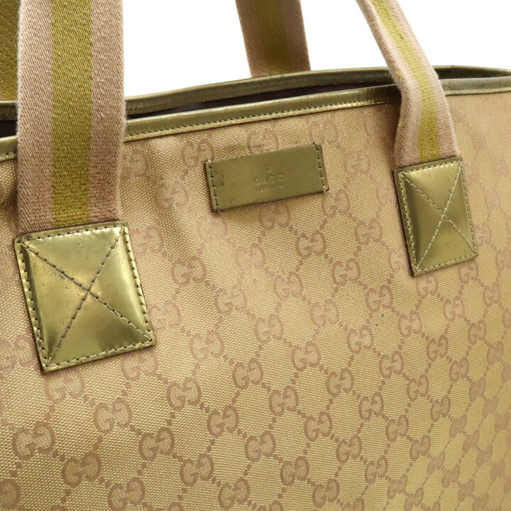 楽天市場】GUCCI グッチ GGキャンバス トートバッグ ショルダーバッグ 