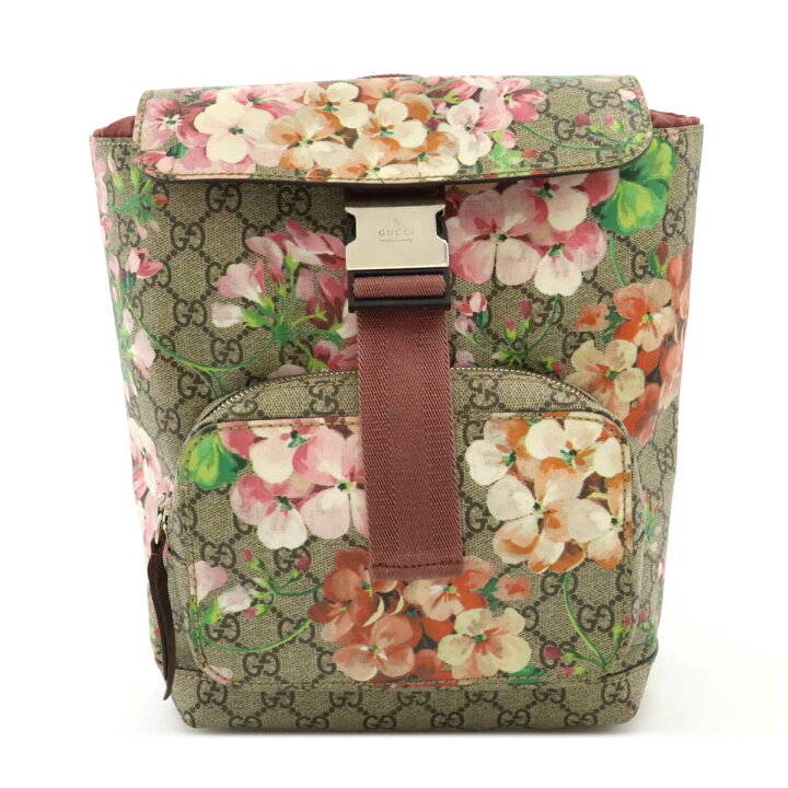 楽天市場】GUCCI グッチ GGブルームス GGスプリーム バックパック 
