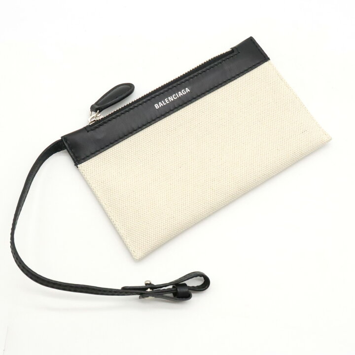 楽天市場】【バッグ】BALENCIAGA バレンシアガ ネイビーカバスXS ロゴ  