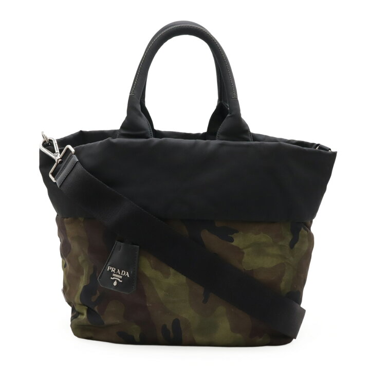 楽天市場】PRADA プラダ リバーシブル トートバッグ 2WAY ショルダー 