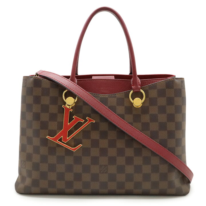 楽天市場】LOUIS VUITTON ルイ ヴィトン ダミエ LVリバーサイド 
