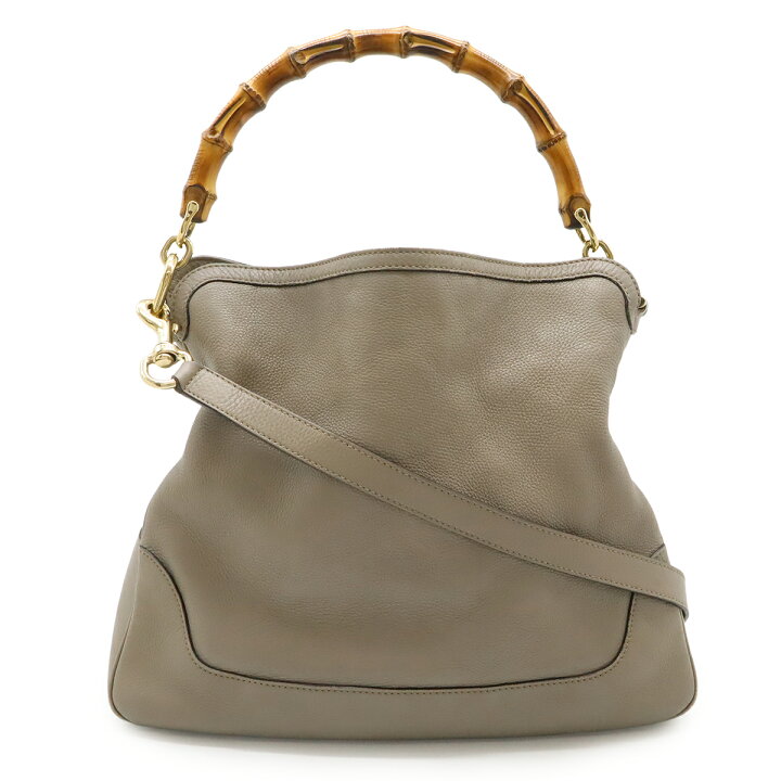 楽天市場】GUCCI グッチ バンブー ハンドバッグ 2WAY ショルダーバッグ 
