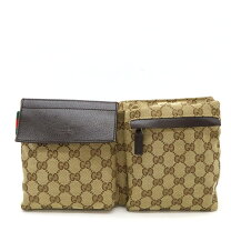楽天市場】グッチ gucci ggキャンバス ウエストポーチ 28566の通販 