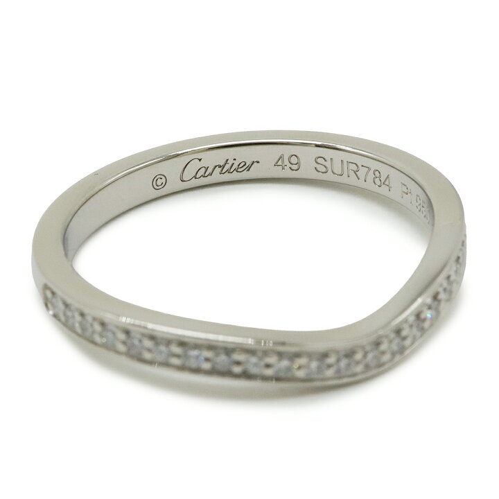 楽天市場】Cartier カルティエ バレリーナ カーブ ウェディングリング 