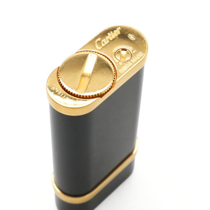 楽天市場】Cartier カルティエ オーバル ライター ローラー ガス 