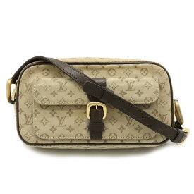 【バッグ】LOUIS VUITTON ルイ ヴィトン モノグラムミニ ジュリエット ショルダーバッグ ポシェット 斜め掛け キャンバス レザー カーキ M92218 【中古】