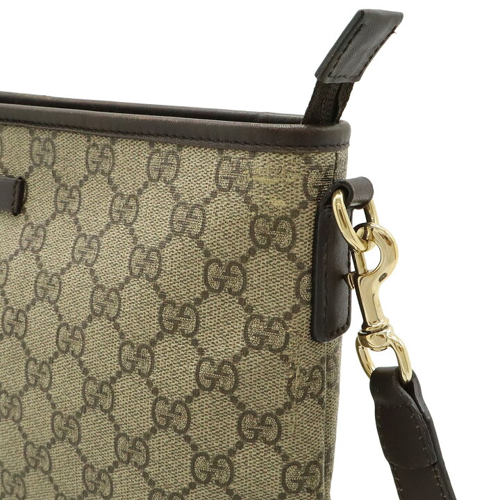 楽天市場】GUCCI グッチ GGスプリーム ショルダーバッグ 斜め掛け PVC 