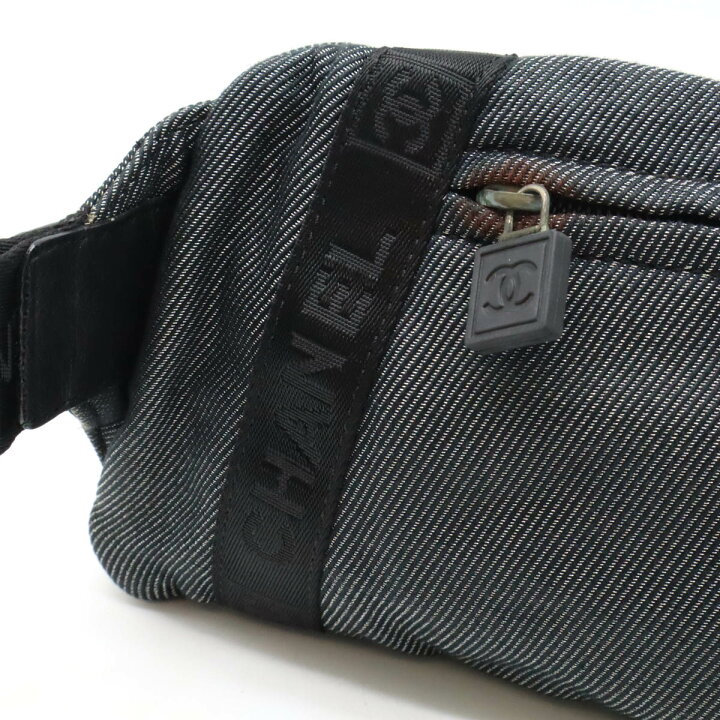 CHANEL シャネル スポーツライン ココマーク ボディバッグ ウエスト  