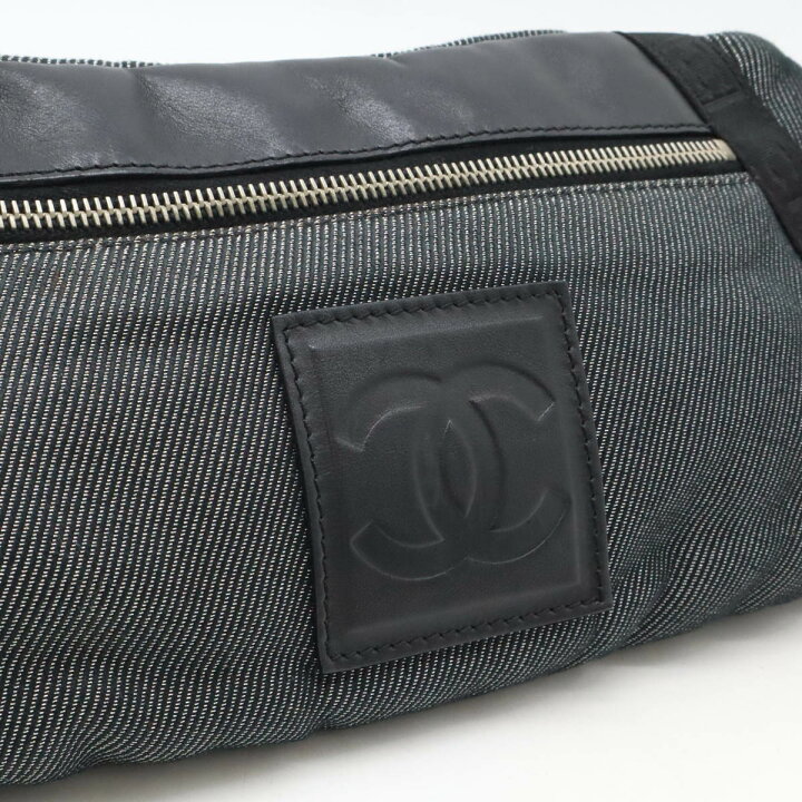 CHANEL シャネル スポーツライン ココマーク ボディバッグ ウエスト  