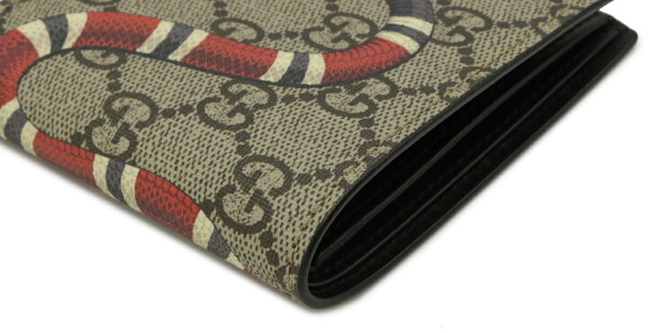 楽天市場】【財布】GUCCI グッチ GGスプリーム 2つ折財布 二つ折り財布 スネークプリント 蛇 PVC レザー ベージュ レッド 赤 マルチカラー 451266 【中古】 : ブルーミン/森田質店 楽天市場】【財布】GUCCI グッチ GGスプリーム 2つ折財布 二つ折り財布 スネークプリント 蛇 PVC レザー ベージュ レッド 赤 マルチカラー 451266 【中古】 : ブルーミン/森田質店