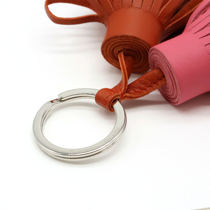 楽天市場】【未使用品】HERMES エルメス カルメン ウノドス キーリング キーホルダー フリンジ タッセル ラムスキン レザー チャーム ピンク オレンジブラウン 【中古】 : ブルーミン/森田質店 楽天市場】【未使用品】HERMES エルメス カルメン ウノドス キーリング キーホルダー フリンジ タッセル ラムスキン レザー チャーム ピンク オレンジブラウン 【中古】 : ブルーミン/森田質店