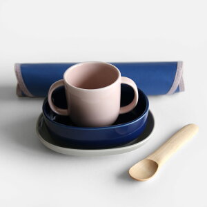 NUPPU / Baby Tableware Set(Bluebell) | kbv/TXeBiu`hYe[uEFA/u[xZbg/qpH/c//oYj/g | 118335
