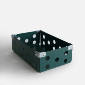 concrete craft / BENT Dot Box(Green)【コンクリートクラフト/ベントドットボックス/クラフトワン/craft_one/小物いれ/収納ボックス/グリーン】[116502
