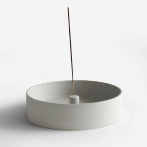 MOTON モトン / incense holder Type B|MOBO モボ インセンスホルダー お香たて パロサントホルダー 陶器 真鍮 グレー 北欧 ギフト|115992