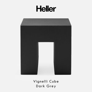 Heller / Vignelli Cube(Dark Grey)�b�w���[ ���B�O�l�b���L���[�u �f�U�C�i�[�Y �X�c�[�� �C���e���A �֎q �����O���p �~�j�}�� �V���v�� ���_�� �_�[�N�O���[�b118678