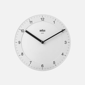 BRAUN uE / Analog Wall Clock BC06WbAiOEH[NbN Ǌ|v fB[^[X ~j} Vv _ zCgb117626