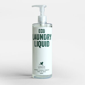GREEN MOTION / ECO LAUNDRY LIQUID |vtE500mlyp/O[[V/GRh[Lbhz[117490