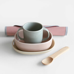NUPPU / Baby Tableware Set(Twinflower) | kbv/TXeBiu`hYe[uEFA/cCt[Zbg/qpH/c//oYj/g | 118337