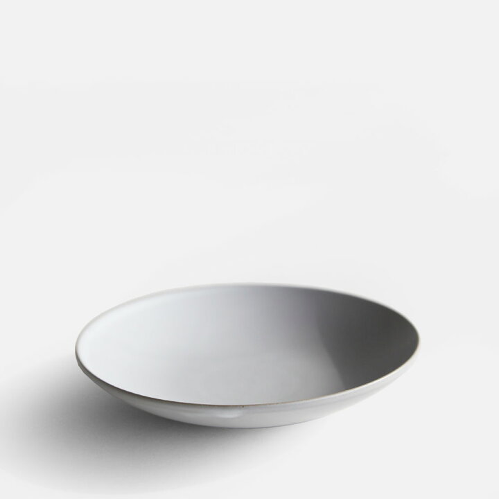 楽天市場 Syuro シュロ せっ器deep Plate S 白 食器 せっき Sekki ディーププレート White グレイッシュ 楽ギフ 包装 楽ギフ のし宛書 B L W