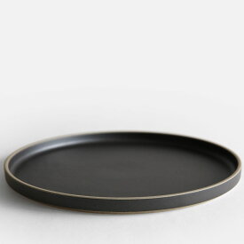 HASAMI PORCELAIN[ハサミポーセリン] / Plate φ30cm(Black)/HPB006【プレート/大皿/ブラック/波佐見焼/食器/ギフト】[116049