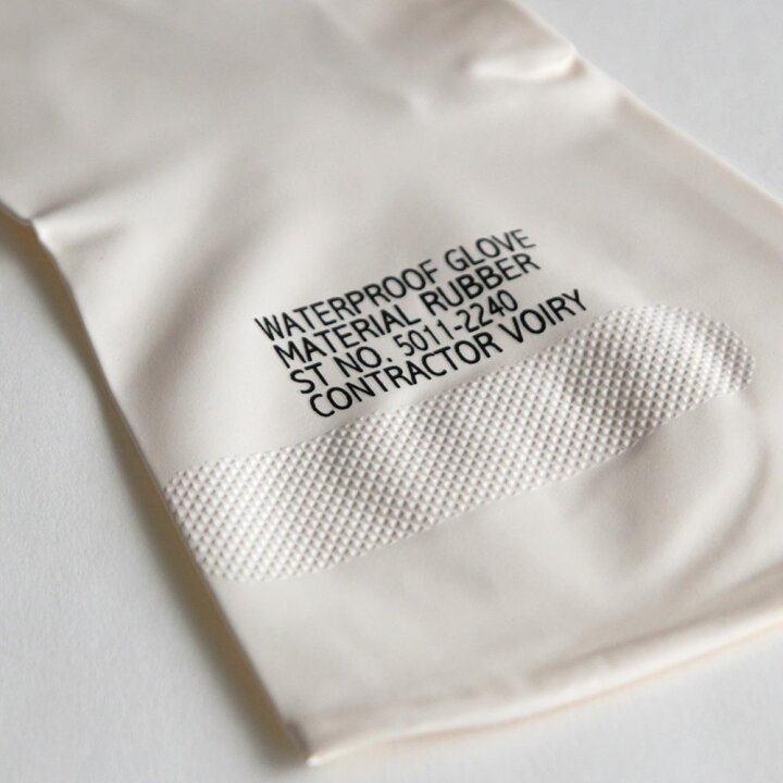 激安格安割引情報満載 Voiry Rubber Gloves C White メール便可 1点まで ヴォイリー ラバーグローブ ゴム手袋 ミリタリー Leyendadelparamo Es