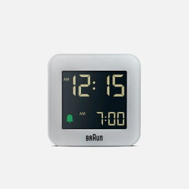 BRAUN / Digital Clock BC08G【ブラウン/デジタルクロック/置き時計/目覚まし時計/ディーターラムス】[116629