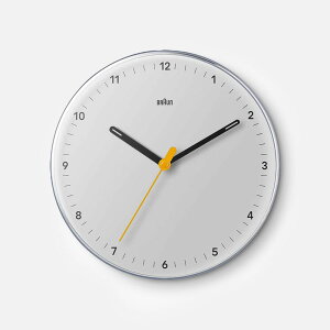 BRAUN uE / Wall Clock BC26WbEH[NbN Ǌ|v fB[^[X ~j} Vv _ zCgb117750