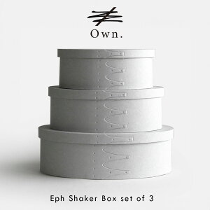 Own. IE / Eph Shaker Box set of 3bGtVF[J[{bNX 3Zbg I[o{bNX  `bv{[ Oval Box B.L.WIWi  Mtg v[g CeA [ b1141