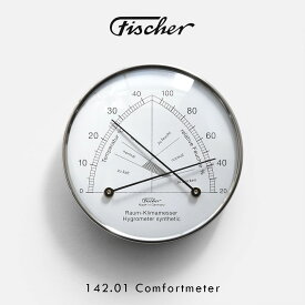 Fischer-barometer / 142.01 Comfortmeter｜温湿度計 コンフォートメーター フィッシャーバロメーター ドイツ製 ハイグロメーター サーモメーター 室内用 インテリア 精密計器｜118804