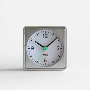 TFA DOSTMANN eB[GtG[ hXg} / Analogue alarm clock PUSH Silver. 60.1013.54buv AiOA[NbN TFAfUC CeA ~j}  Vvb118161