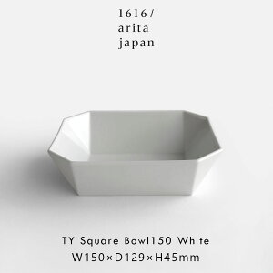 1616/arita japan / TY gStandardh Square Bowl150(White) | Lc/ƍO/TYX^_[h/XNGA{E/H/Mtg | 118466