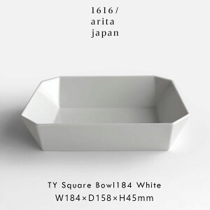 1616/arita japan / TY gStandardh Square Bowl184(White) | Lc/ƍO/TYX^_[h/XNGA{E/H/Mtg | 118467