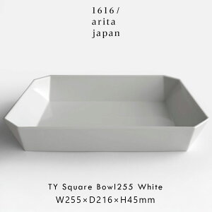 1616/arita japan / TY gStandardh Square Bowl255(White) | Lc/ƍO/TYX^_[h/XNGA{E/H/Mtg | 118469