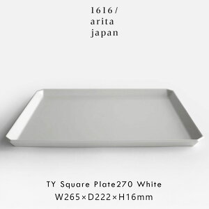 1616/arita japan / TY gStandardh Square Plate270(White) | Lc ƍO TYX^_[h XNGAv[g H Mtg  oY o v[g dqWΉ H@Ή v[g M z