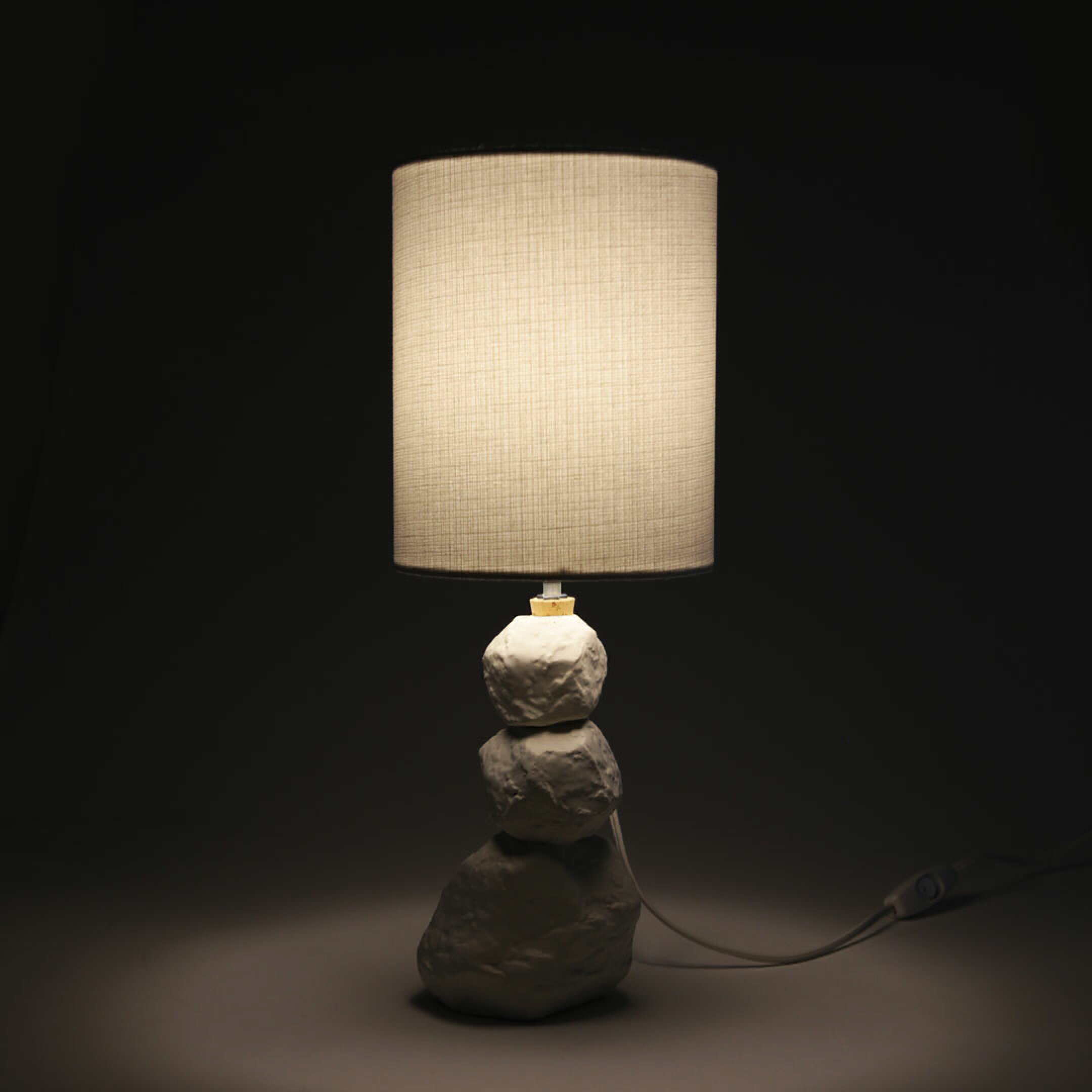 3RD CERAMICS / 土のテーブルランプ