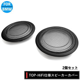 BMW スピーカー カバー　グリル　純正交換　Harmankardon ハーマンカードン　カーオーディオ　4.5インチ　F30 F31 F32 F33 F34 F36 F39 F48 3 4シリーズ X1 2 M3　M4 フロント　リア
