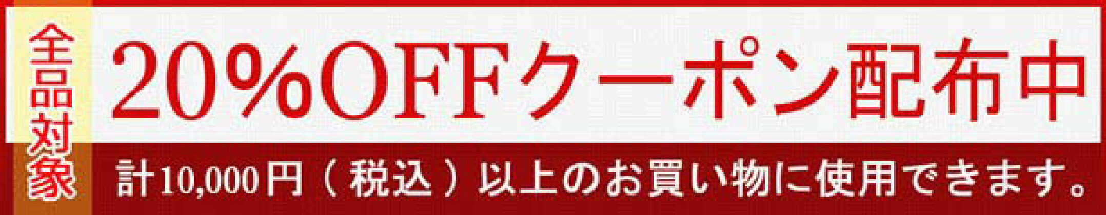 20%OFFクーポン