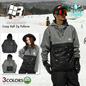 REPUBLIC pubN CREEP HALF ZIP PULLOVER vI[o[ 18-19 2019 {fbgt[fB Xm[{[hEFA Xm[EFAyXm[^Ez