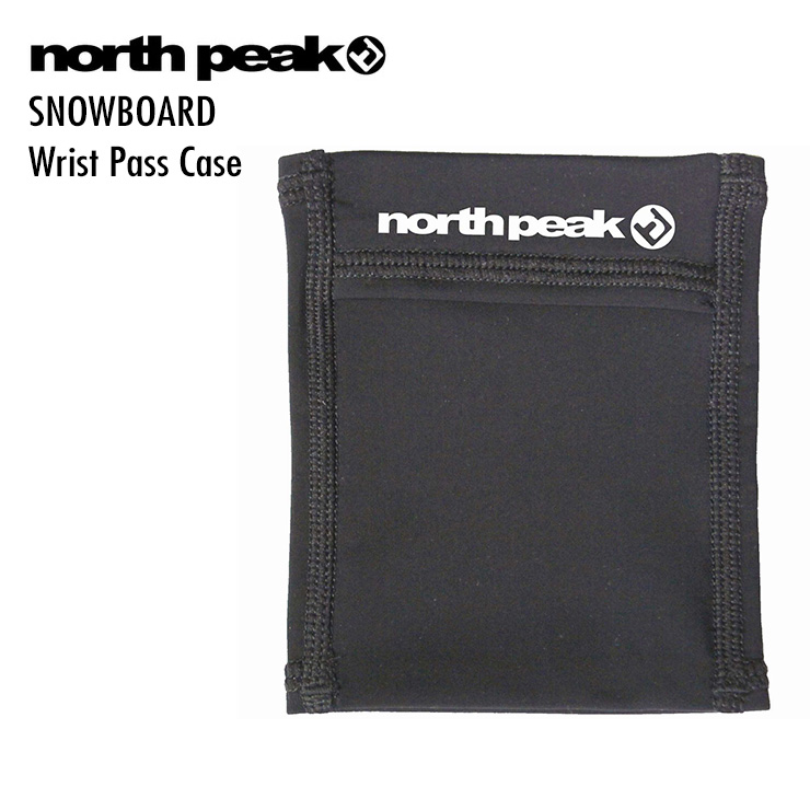 リストパスケース  NORTH PEAK ノースピーク NP-5397 HAND PASS CASE ハンドパスケース チケットケース リフト券入れ スノーボード 【ぼーだまん】