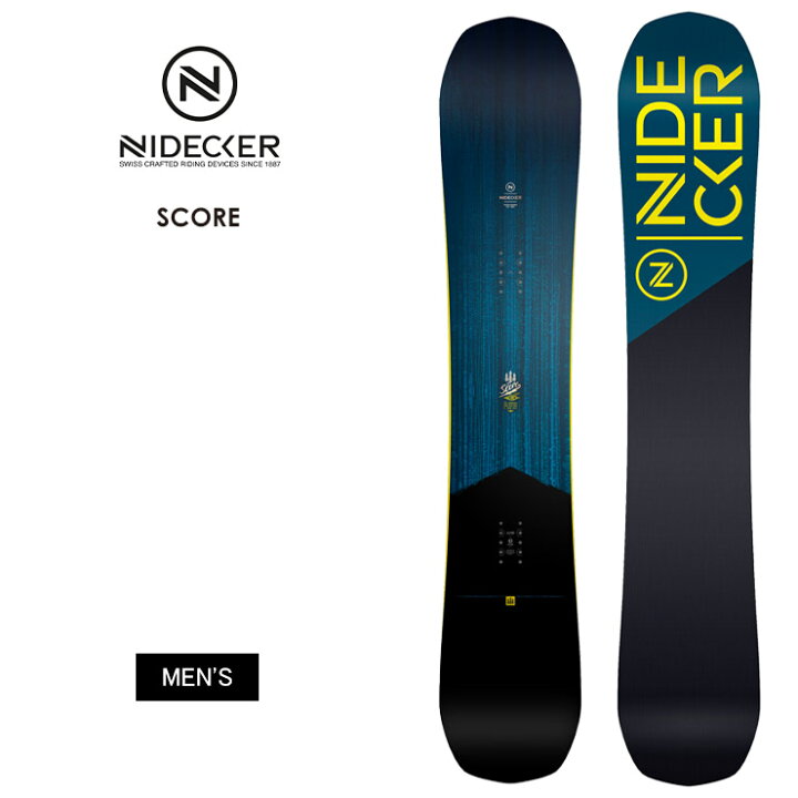 楽天市場 Nidecker ナイデッカー Score スコア 21 22 22 スノーボード 板 メンズ ぼーだまん