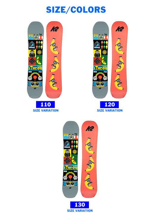 楽天市場】22-23 K2 ケーツー MINI TURBO ミニターボ キッズ 板 子供  