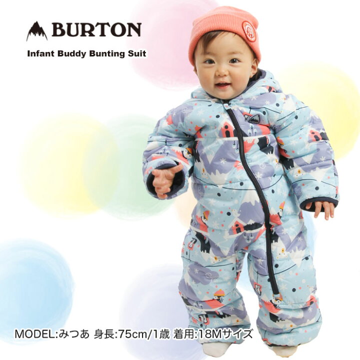 楽天市場】21-22 BURTON バートン Infant Buddy Bunting Suit ジャンプスーツ カバーオール ロンパース スノースーツ  スノーウェア ベビー 【ぼーだまん】 : ぼーだまん