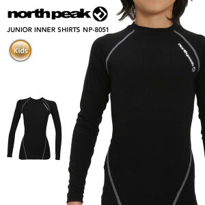 north peak m[Xs[N JUNIOR INNER SHIRTS WjA Ci[Vc  NP-8051 h ۉ XL[ Xm[{[h LbY WjA qpyXm[^Ez