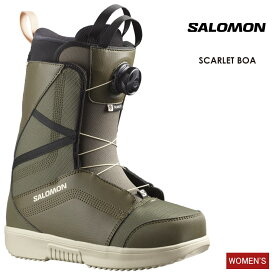 22-23 2023 SALOMON サロモン SCARLET BOA スカーレットボア スノーボード ブーツ レディース ウーメンズ